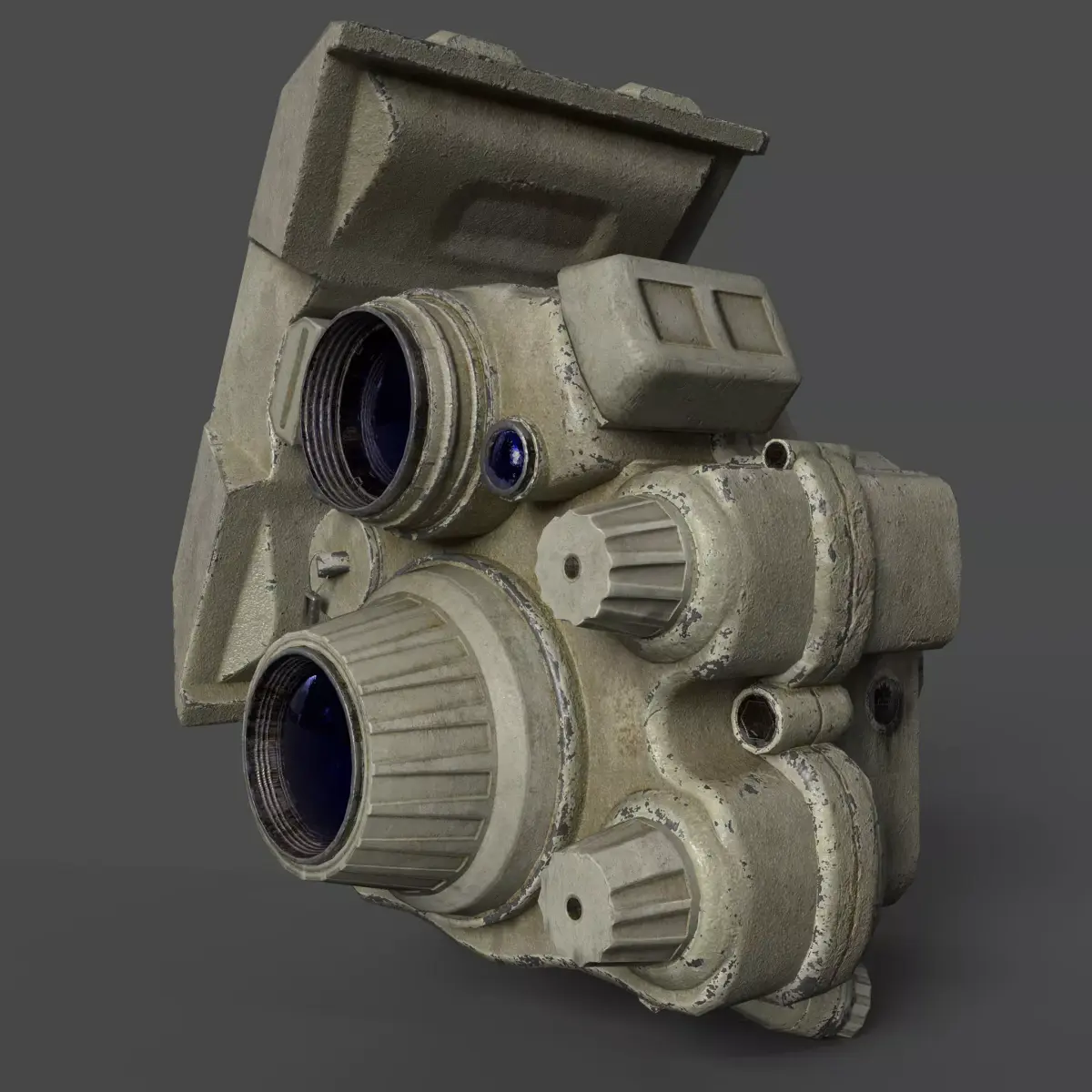 Enhanced Night Vision Goggle Low-poly 3D model