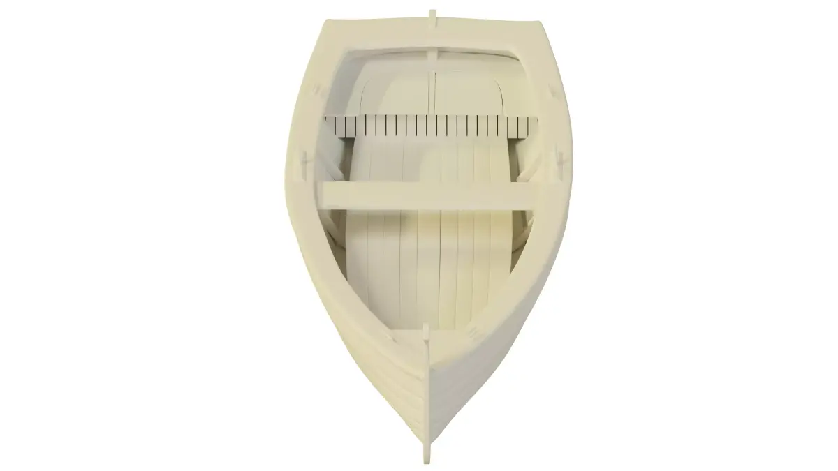boat floating Free 3D model