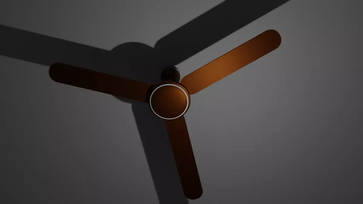 ceiling fan 3D model