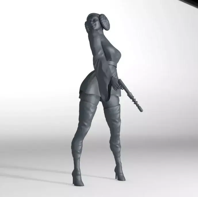 Princess Leia 3D model