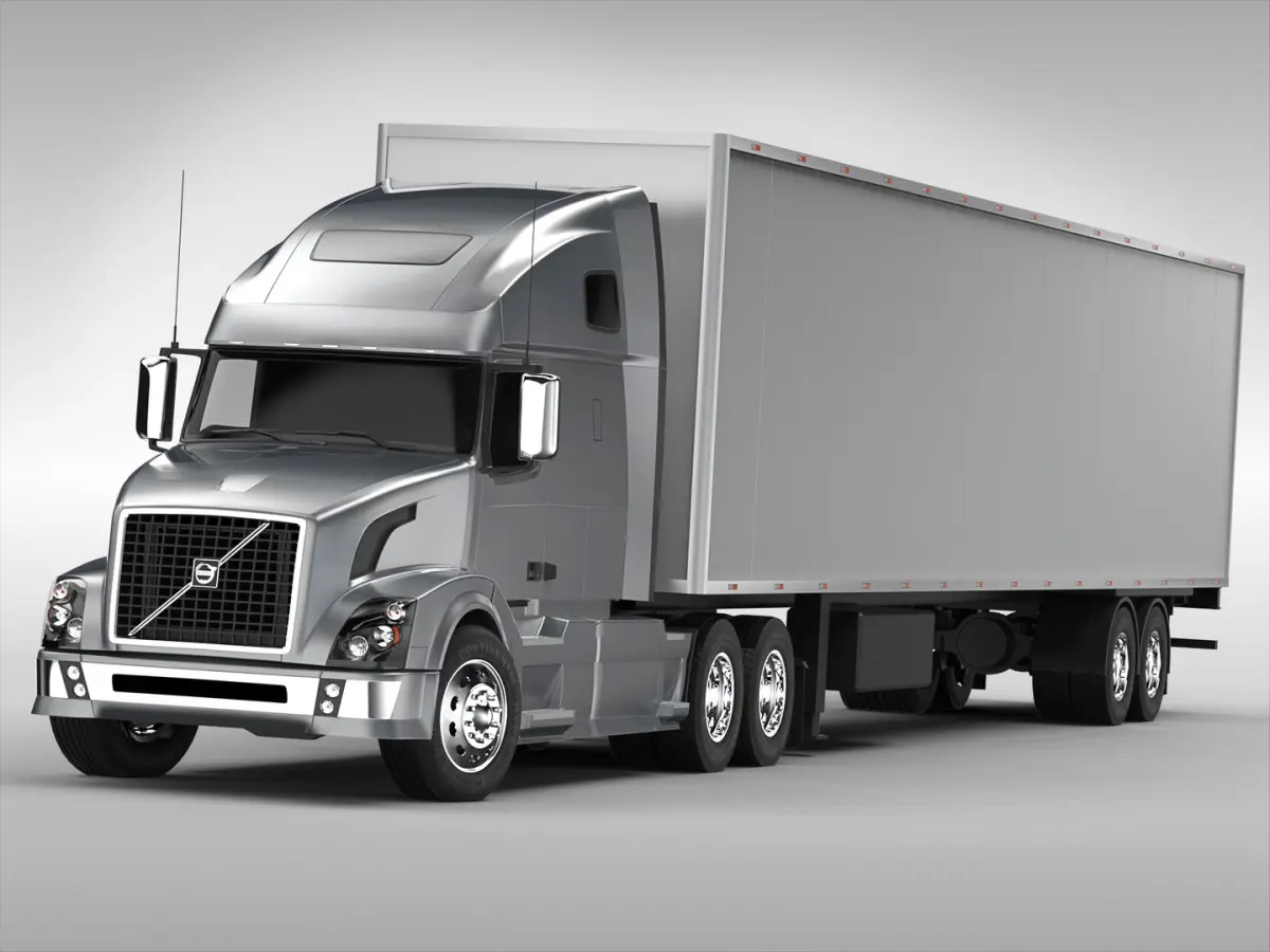 Volvo VNL670 (2016) 3D model