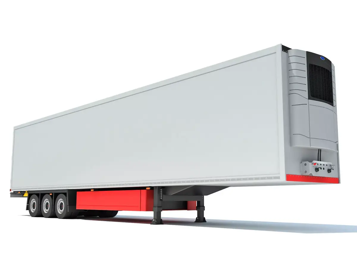 Refrigerator Semi Trailer 3D model