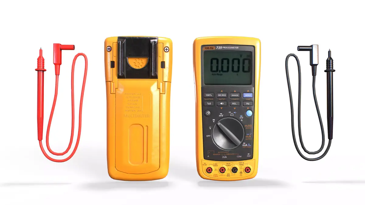 Digital Multimeter Low-poly 3D model buy