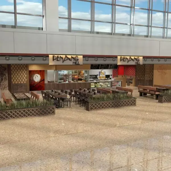 Full Detailed Asian Restaurant 3D model