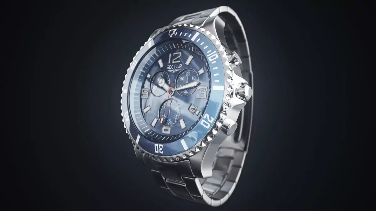 Watch SECTOR 3D model 3D model