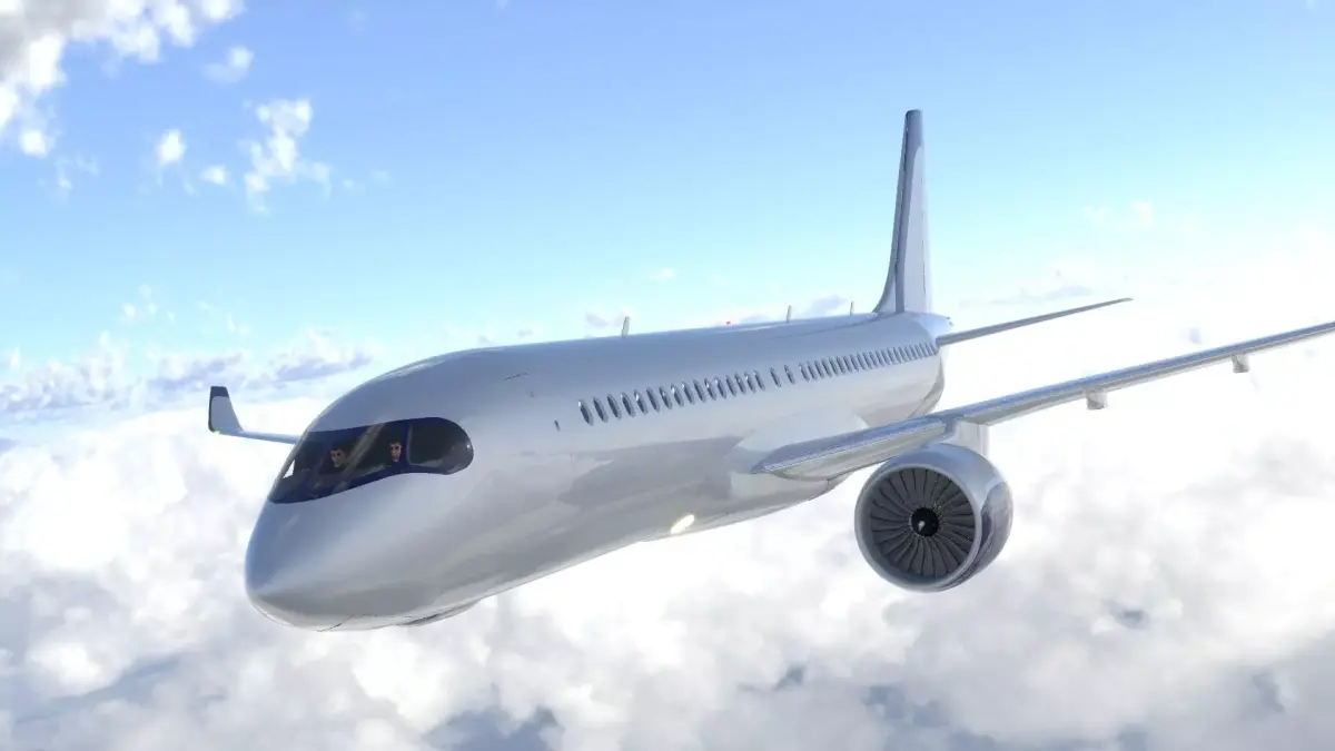 Airbus A220 -300 high detail model 3D model
