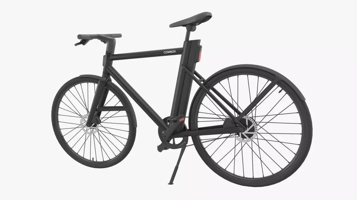 Cowboy C4 E-Bike Black 3D model