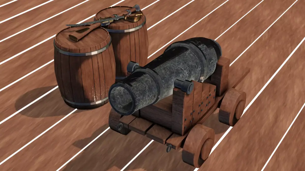 Free Pirate extra models Pack Free 3D model