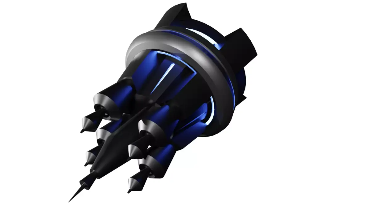 Sci-fi Space Ship 3D model get