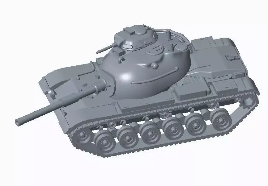 M60 Tank Free 3D print model