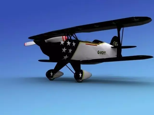 Pitts Special 3D model 10