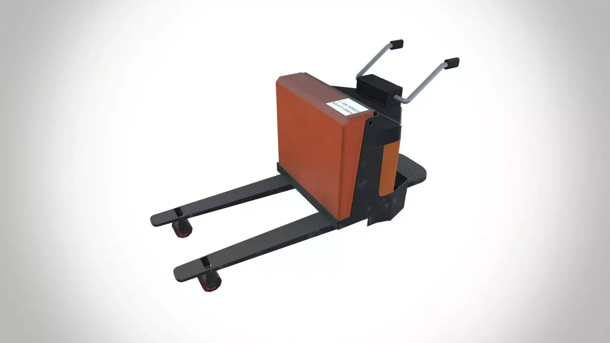 BOPT BATTERY OPERATED PALLET TRUCK for Wearhouse 3D model