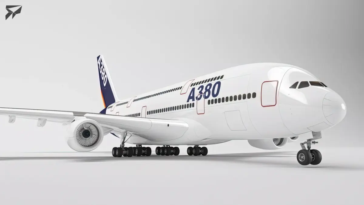 Airbus A380  3D model