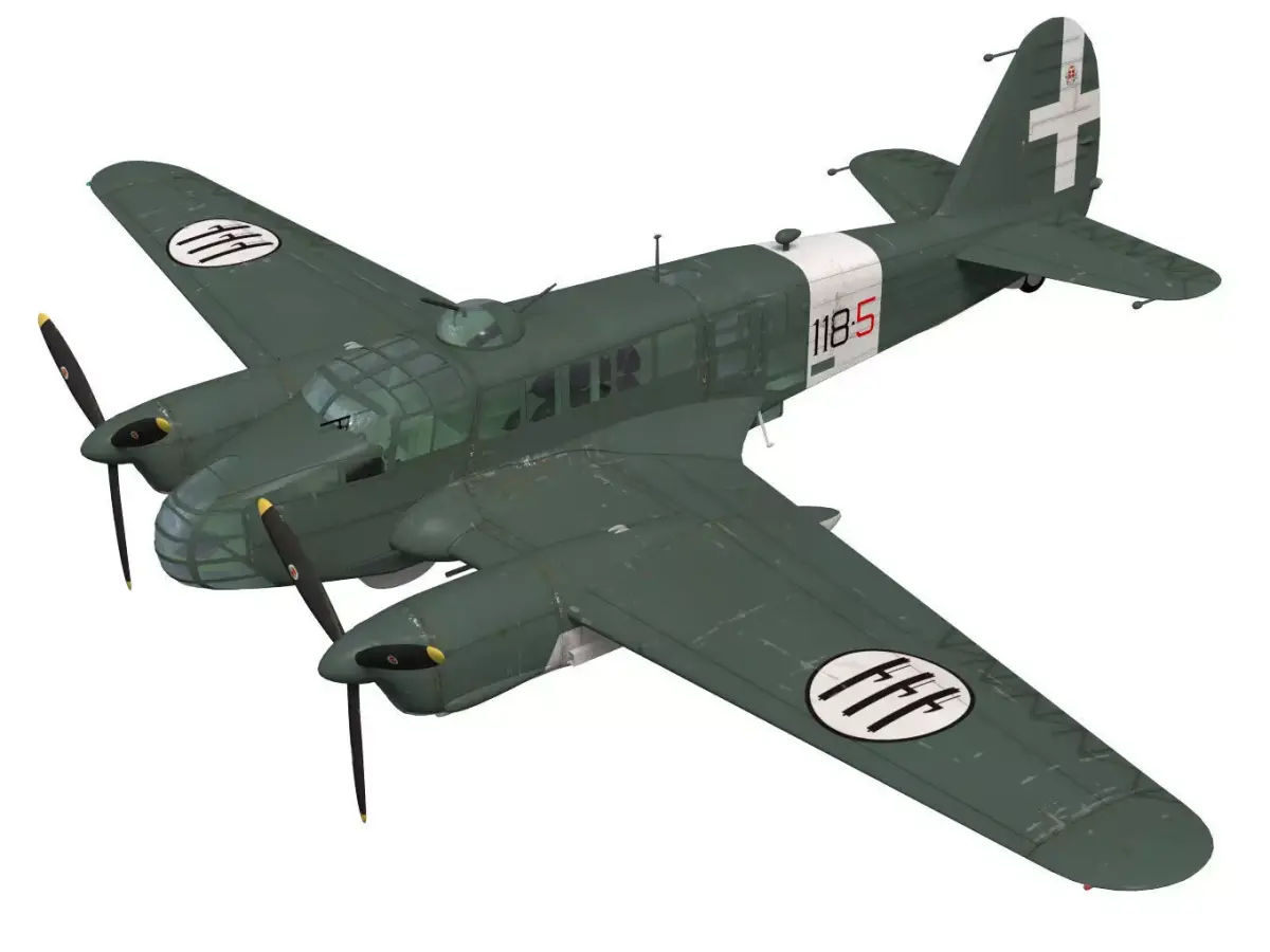 Caproni Ca314 3D model