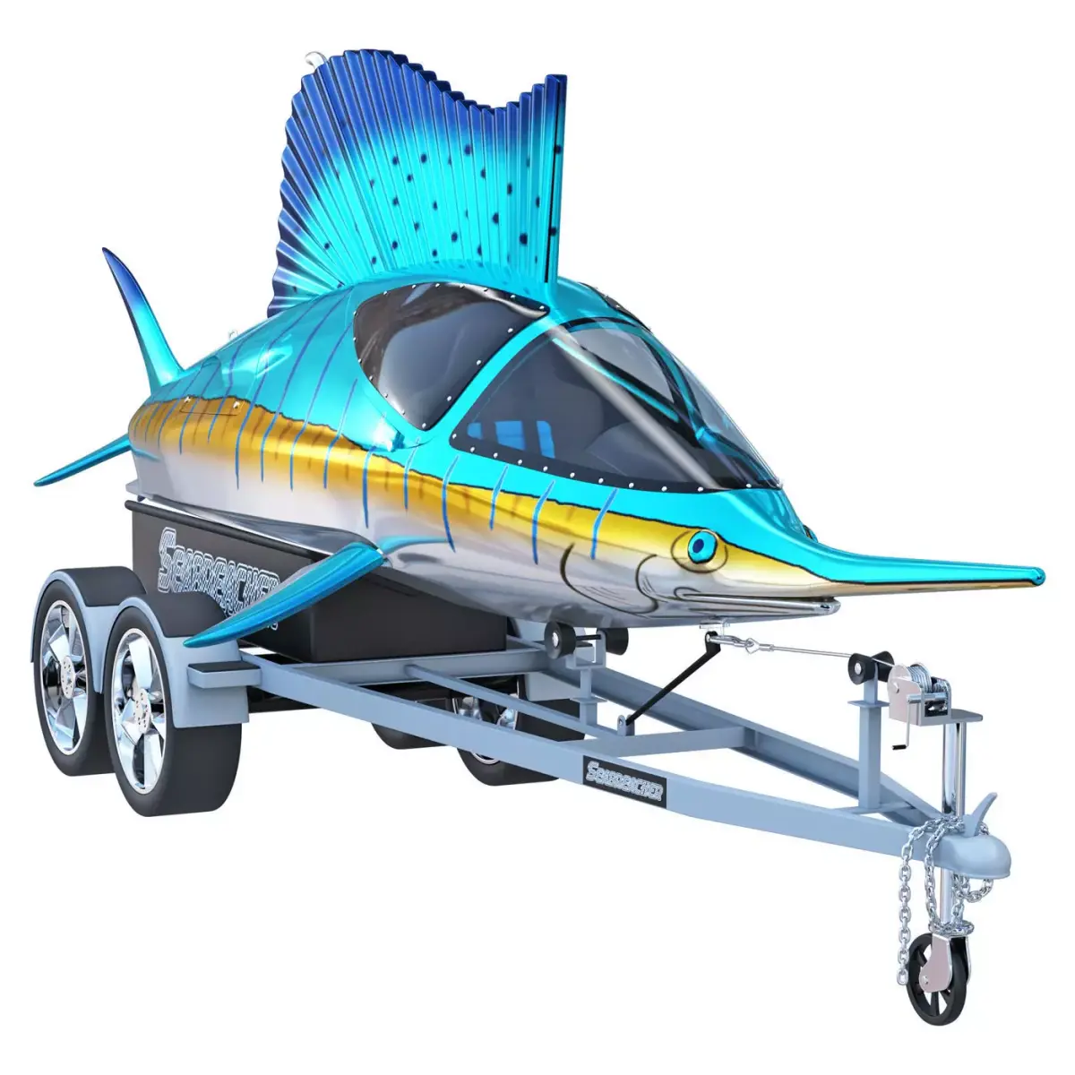Jet Ski Seabreacher Salefish 3D model