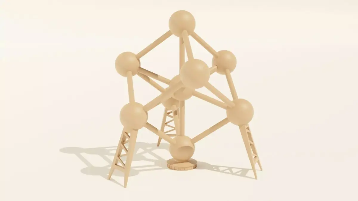 Atomium 3D print model purchase