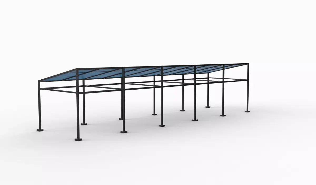 parking frame 3D model