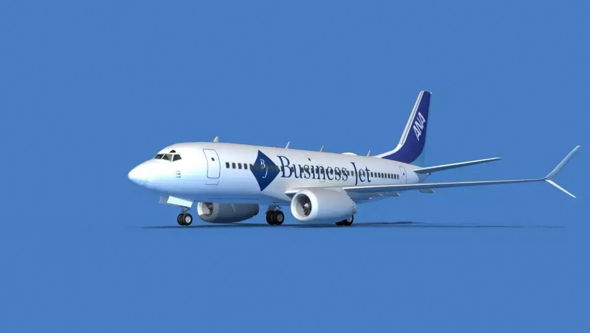 Boeing 737 MAX 7 ANA Business Jet 3D model