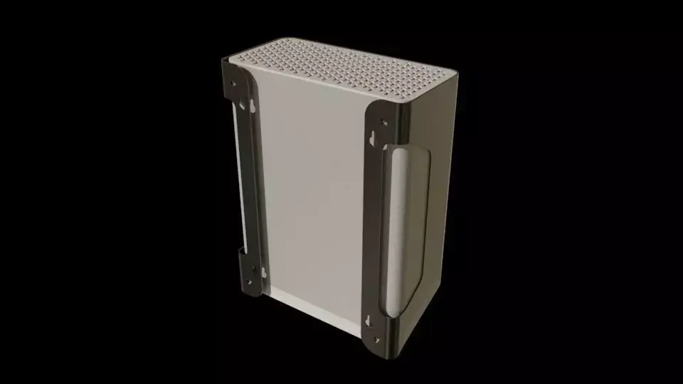 Exhaust air purifier system  3D model