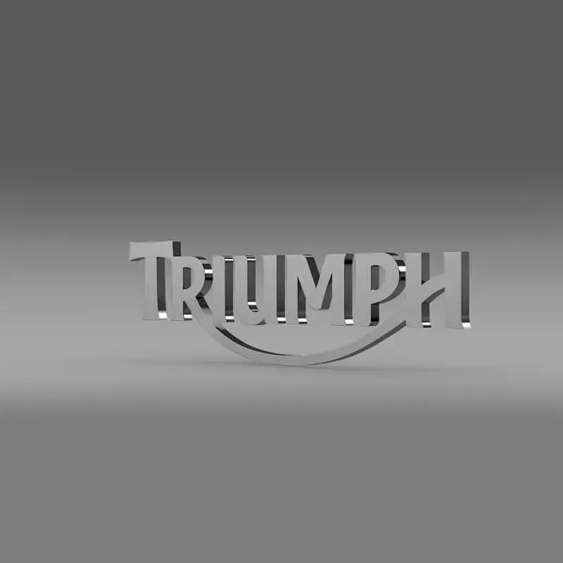 Triumph 3d Logo 3D model