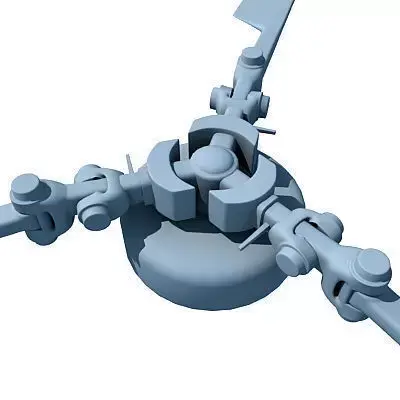 Helicopter Propeller 3D model