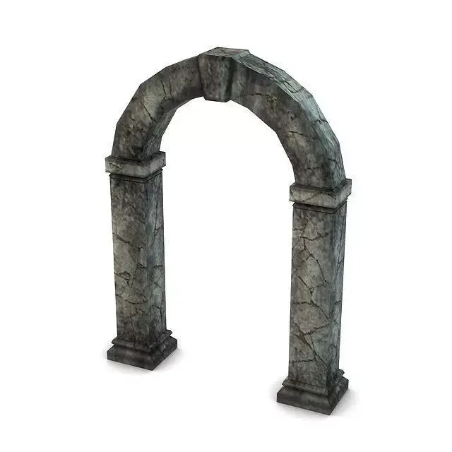Ancient Stone Portal 3D Model 3D model
