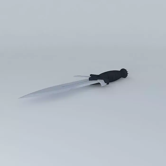 Phoenix Klingon Knife Free 3D model