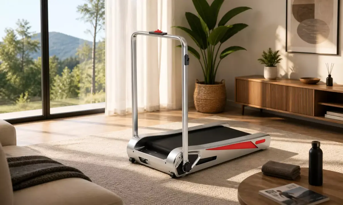 Modern Folding Treadmill Machine Model 3D model
