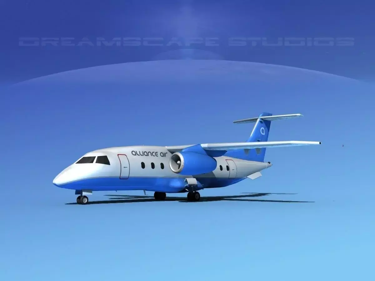 Dornier 328Jet Alliance Air 3D model