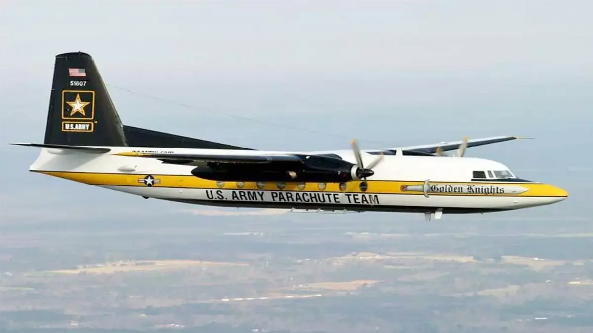 Fokker F27 Friendship 3D model