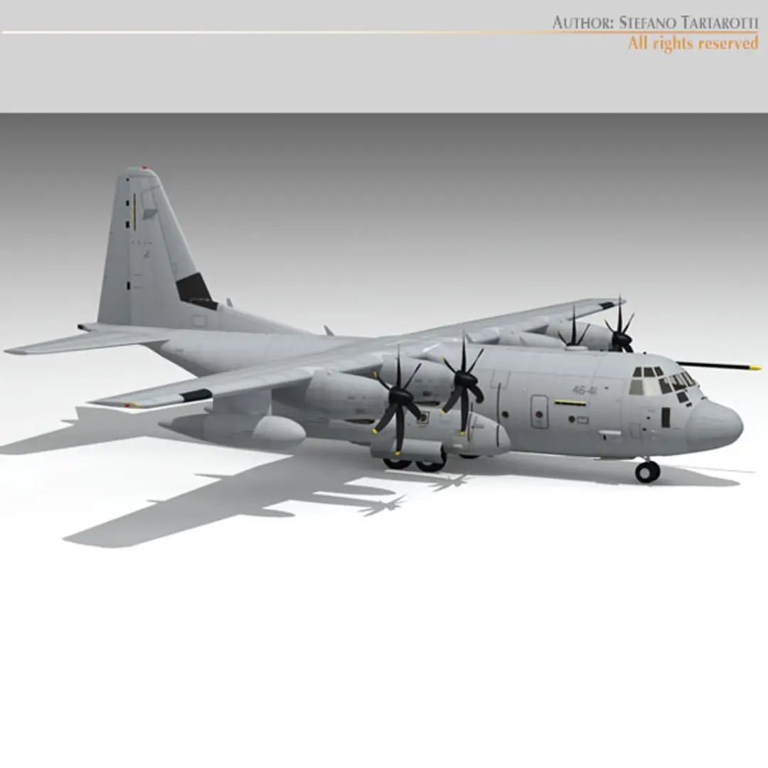 C-130 J 3D model