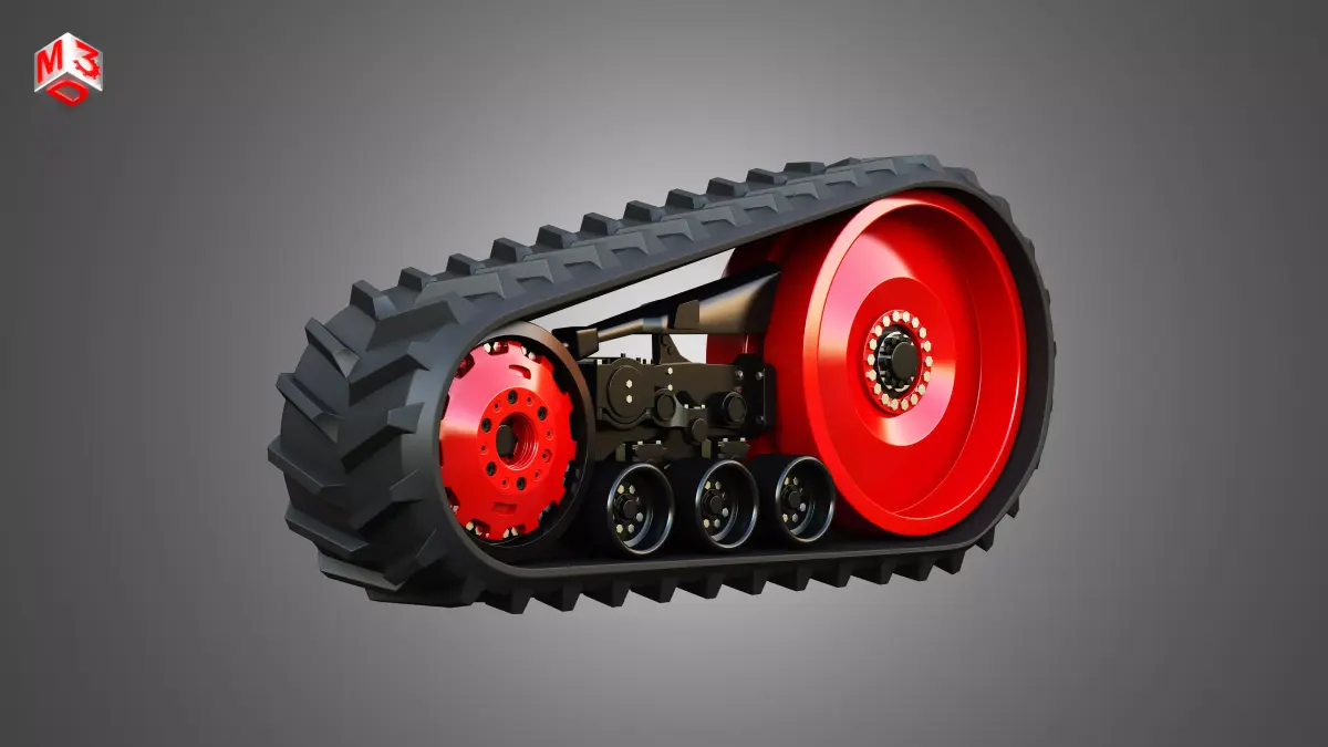 Crawlers - MT900 Tractor 3D model