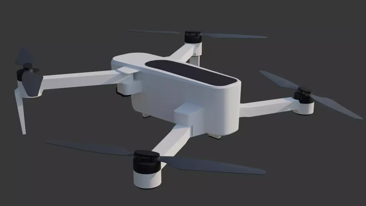 Drone - Hubsan Zino 3D model
