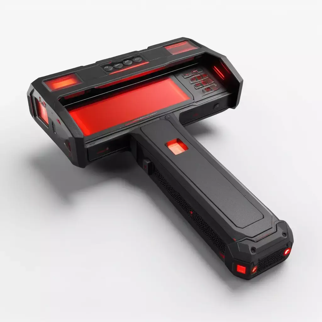 SciFi Handheld Scanner Device 3D model
