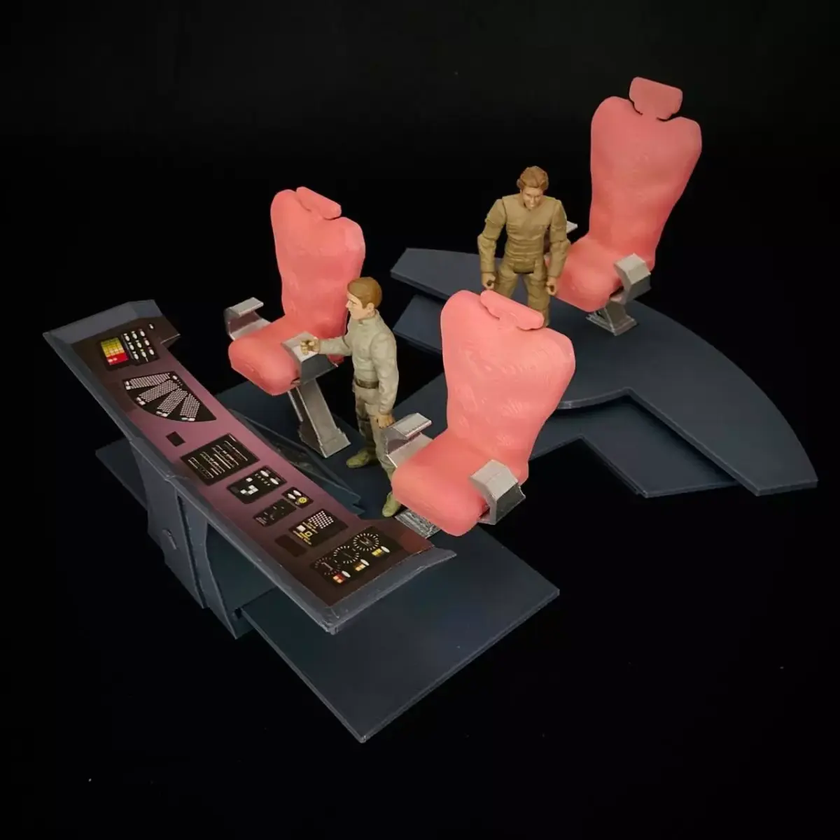 USS Grissom Bridge Control Center Console - The Search for Spock 3D print model