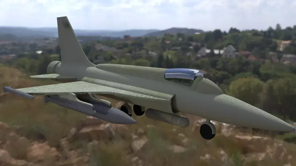 JF-17 THUNDER 3D model get