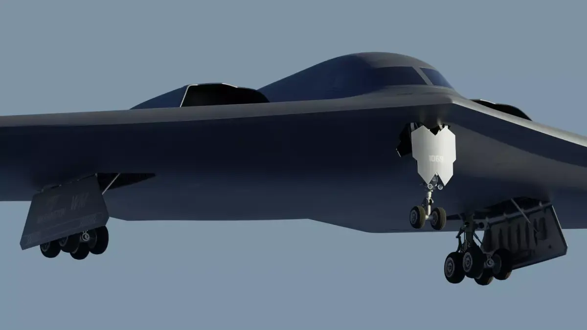 Northrop Grumman B-2 Spirit 3D model buy