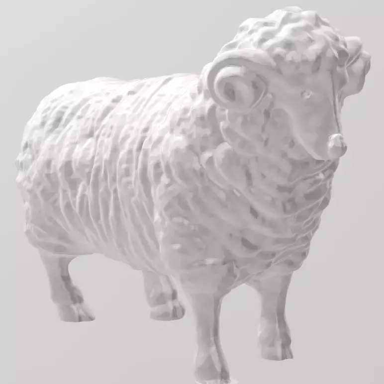 Mouton sheep 3D print model