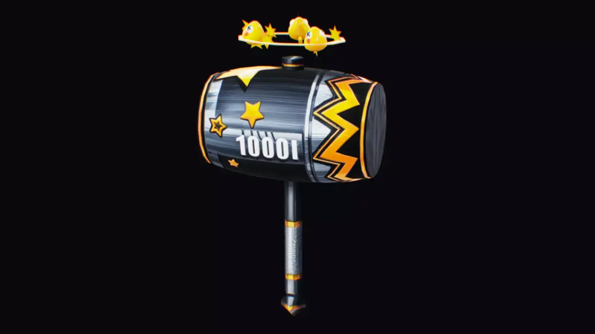Hammer Melee Weapon Sledgehammer Mallet Mace Low-poly 3D model