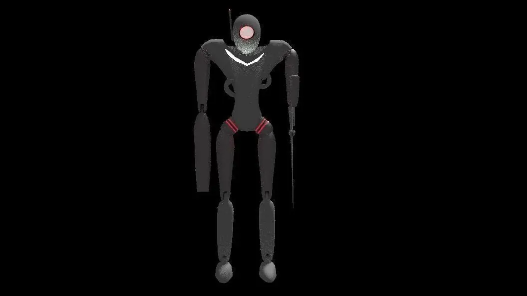 a simple robot Free 3D model
