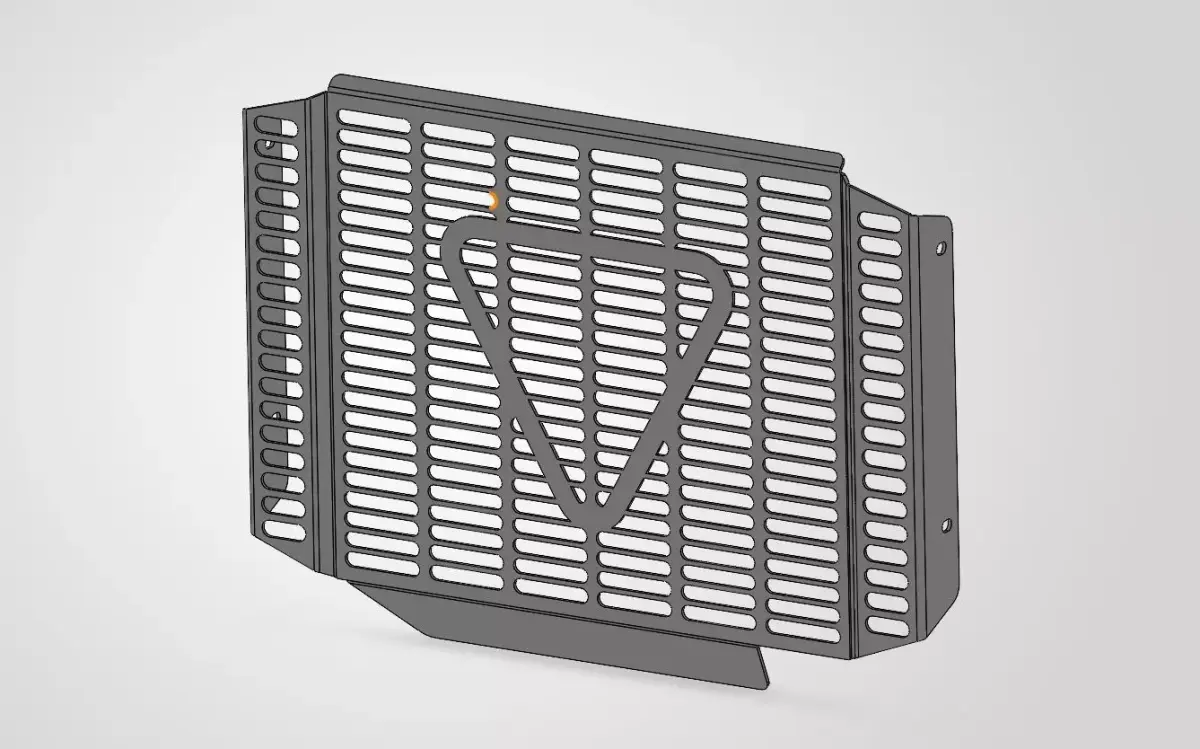 Triumph Trident 660 Radiator Guard 3D model