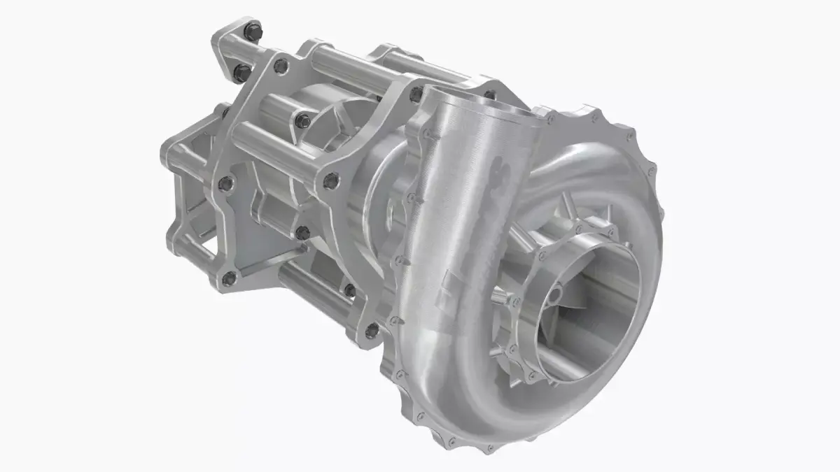 HARTS 140mm Billet Charger Low-poly 3D model