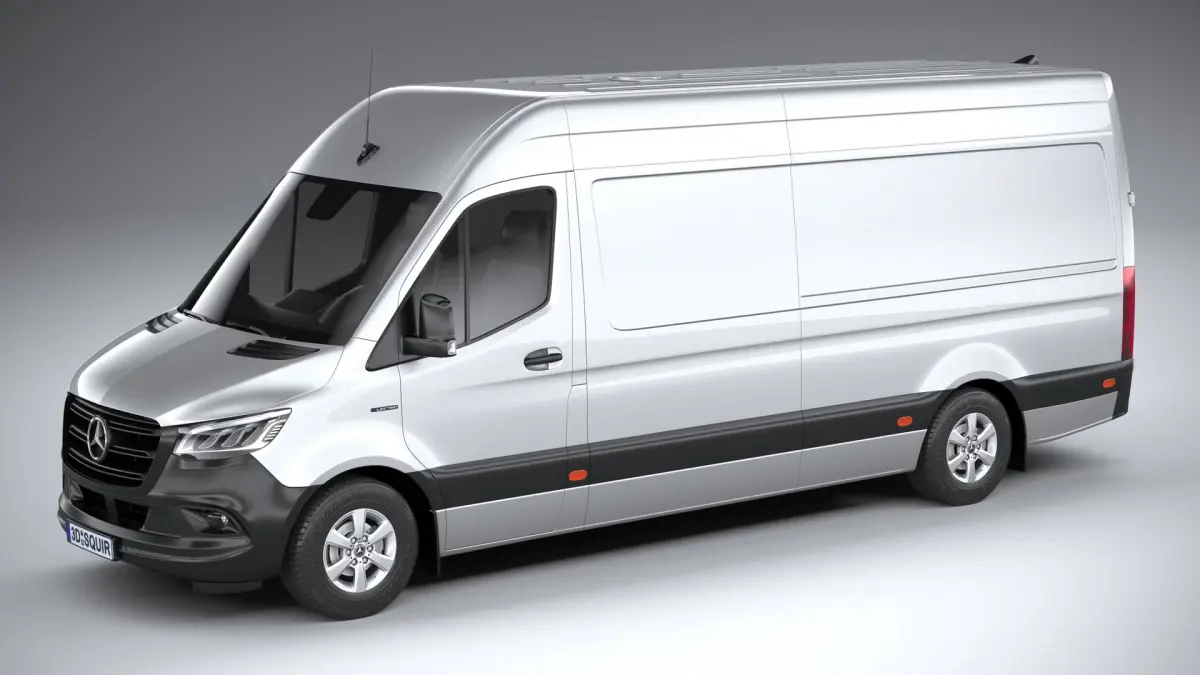 Mercedes-Benz Sprinter Van Long 2025 3D model purchase
