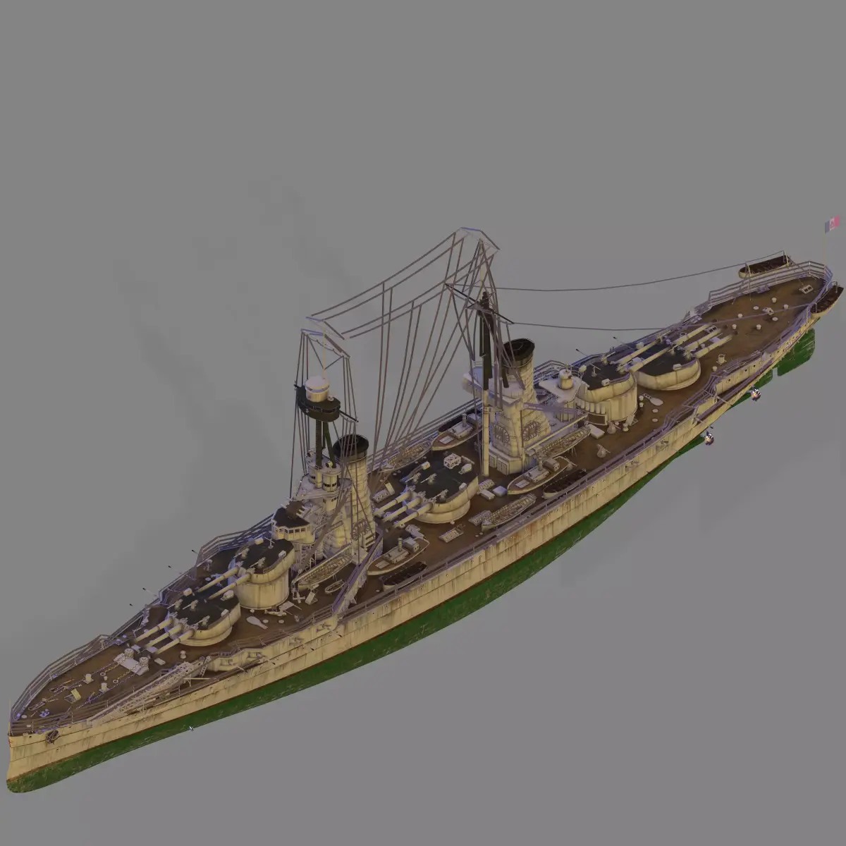 RN Andrea Doria 3D model