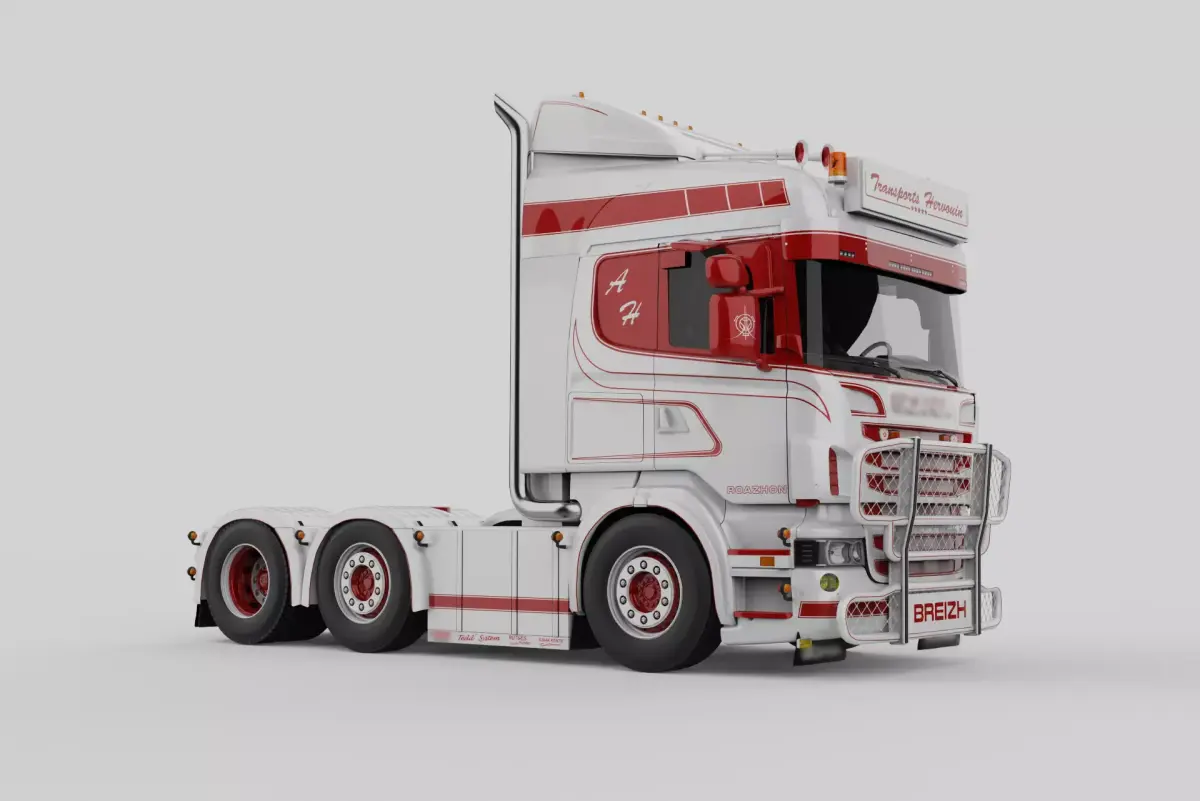 Transports Hervouin Truck 3D model