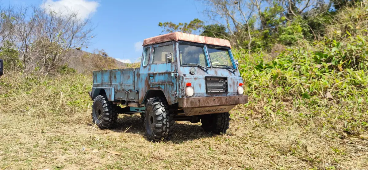 Crawler V306 Cab SCX6 - 1-6 RC body 3D print model