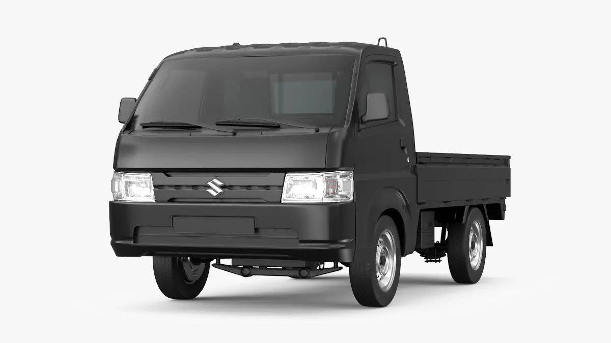 Suzuki Carry Truck Black  purchase 3D model