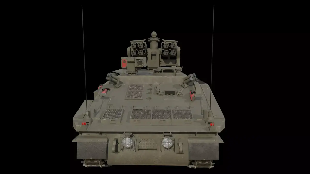 Alvis Stormer Low-poly 3D model