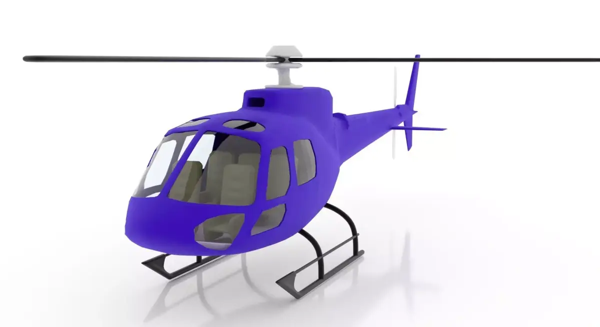 Eurocopter AS350 Ecureuil 3D model
