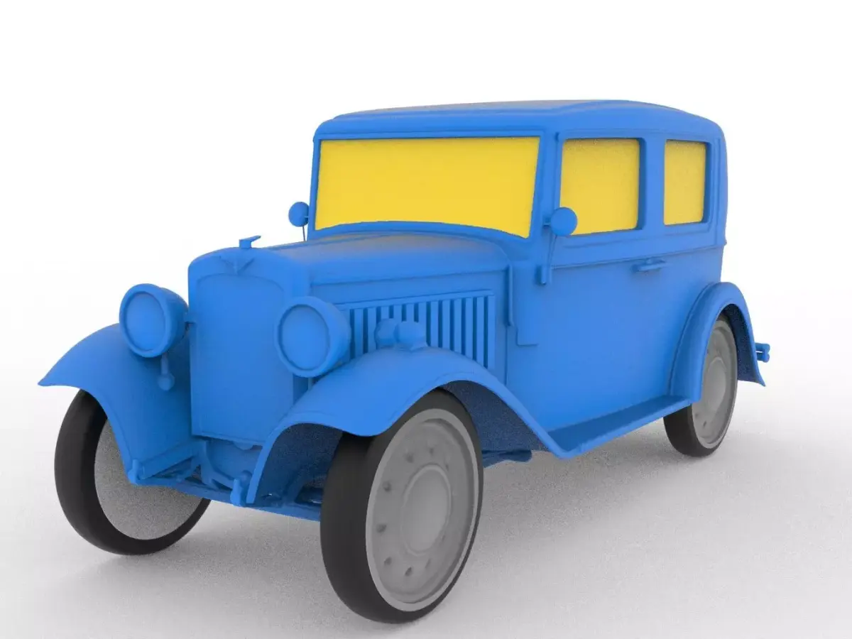 Austin 1932 Classic Car 3D print model